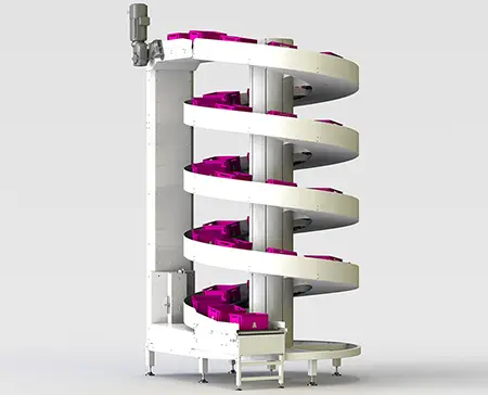 Spiral Conveyor for Distribution